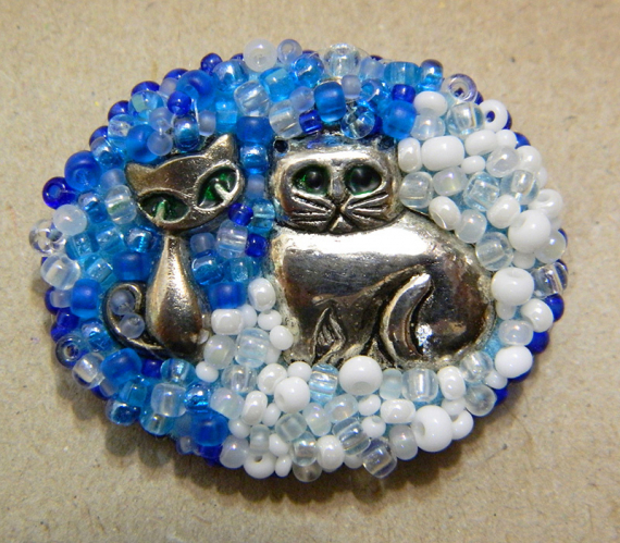 Альбом пользователя aska: Брошка Зимние котики