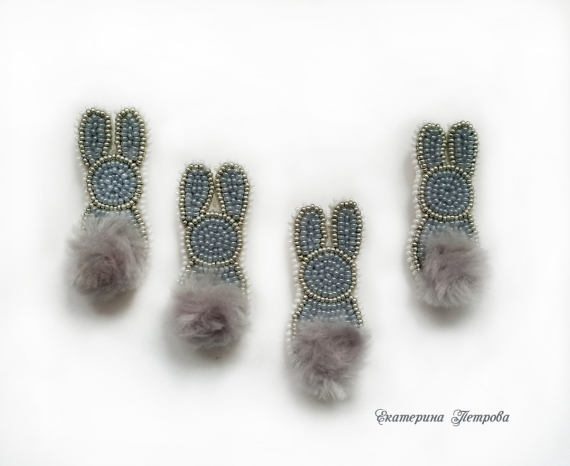 Альбом пользователя Yekaterina: Брошки-Кролики