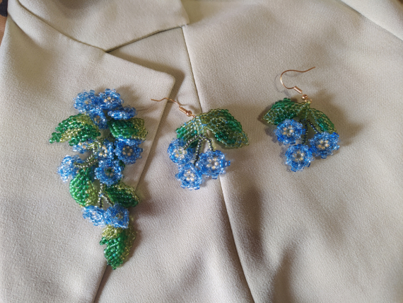 Альбом пользователя ОльгаМинск: Незабудка серьги