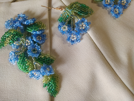 Альбом пользователя ОльгаМинск: Незабудка серьги