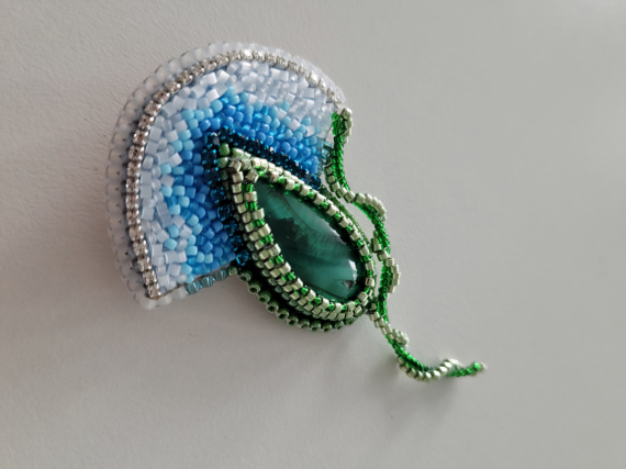 Альбом пользователя Новая: Брошь Василёк