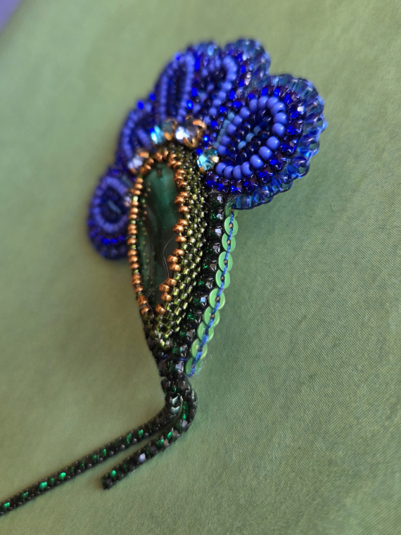 Альбом пользователя Новая: Брошь Василёк