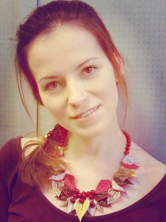 Альбом пользователя Новая: Колье Осенний глянец