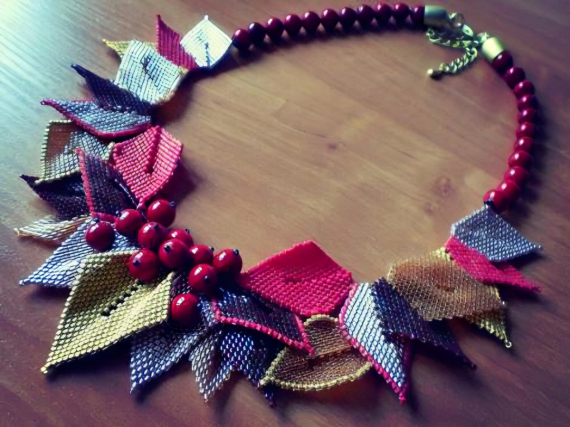 Альбом пользователя Новая: Колье Осенний глянец