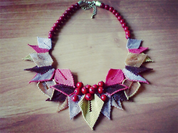 Альбом пользователя Новая: Колье Осенний глянец