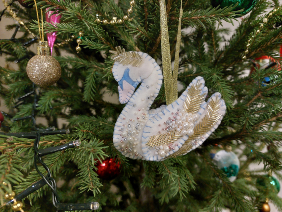 Альбом пользователя ВЕА: Спящий лебедь на елку.