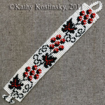 Украинские флористические браслеты