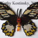 Птицекрыл Приам. Самка. Коллекция 63 бабочки мира