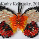 Делиас Серебристая. Коллекция 63 бабочки мира