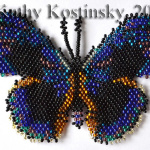 Каллитея Сапфир. Коллекция 63 бабочки мира