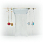 Сережки бусинки