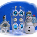 Серьги для Снегурочки