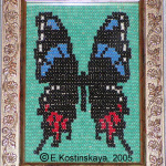 Мои самые первые бисерные бабочки