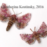 Крымская бабочка Совка розовая