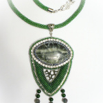 Кулон Застывший лес