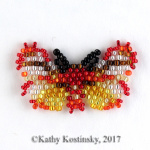 Бабочка Медведица деревенская . Коллекция 18 мини-бабочек мира