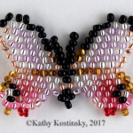 Бабочка Цитериас аврорина . Коллекция 18 мини-бабочек мира