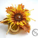 Брошь Краски осени.