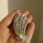 Брошь"Комета"(для флешмоба)