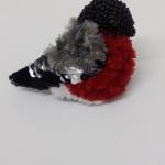 Брошь Снегирь