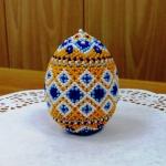 Яйцо желто-синее