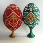 2 яйца с крестами