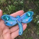 Голубая стрекоза