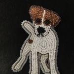 Брошь Джек-рассел