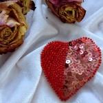 Сердечко для любимых-аппликация:*)