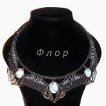 Колье "Серое"