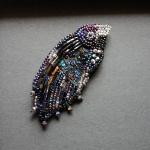 Брошь "Ворона"