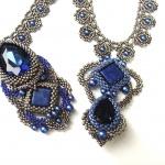 Синий в серебре