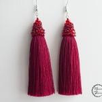 Серьги Рубин