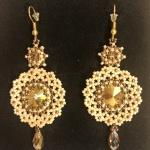 Серьги Кружевница