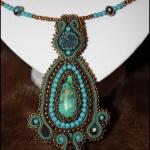 Сутажный кулон