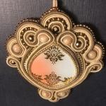 Сутажный кулон Путь в Индию