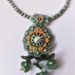 Кулон "Весенняя свежесть"