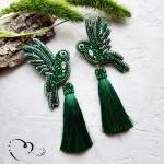 Серьги "Колибри"