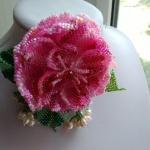 Брошь " Пион"