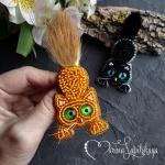 Брошки-кошки))