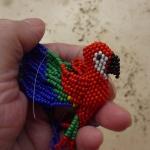 Бисерный попугай 3D