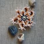 Брошь "Актиния"