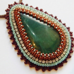 Кулон "Зеленый омут"