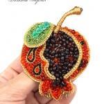 Брошь "Гранат"