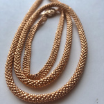 Комплект из золотой шарлотты