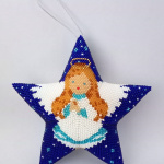 Звездочка по схеме Анны Перевозчиковой.