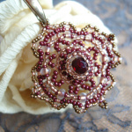 Ажурные серьги "Восточный аромат"