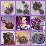 Фиолетовое.