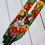 Гердан Кошка в цветах