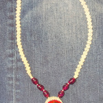 Кулон Красный